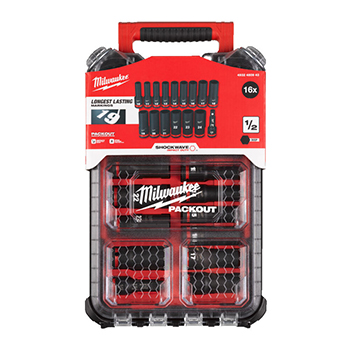 Milwaukee Shockwave set udarnih nasadnih ključeva dugi 10-24mm 4932480943 Milwaukee Shockwave set udarnih nasadnih ključeva dugi 10-24mm 4932480943