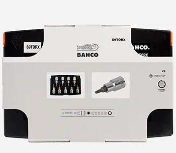 Bahco set nasadnih Torx ključeva 1/2