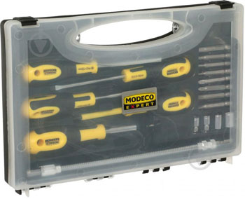 Modeco set odvijača 18 delova +- Torx 11-141 Modeco set odvijača 18 delova +- Torx 11-141