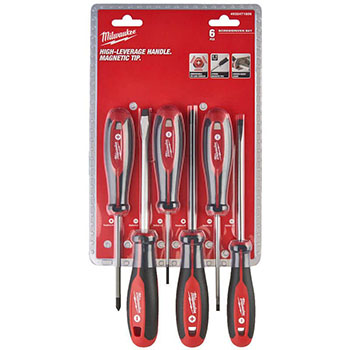 Milwaukee set odvijača ravni i PZ Tri-Lobe 6/1 4932471806 Milwaukee set odvijača ravni i PZ Tri-Lobe 6/1 4932471806