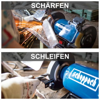 Scheppach stona dvostrana brusilica 500W SM200LB-1