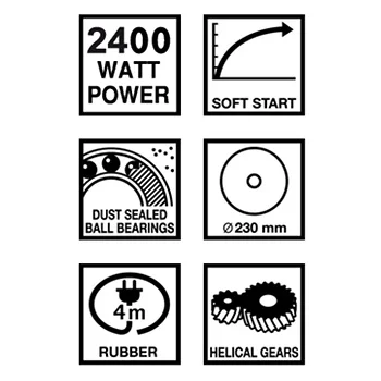 Skil Masters ugaona brusilica 2400W 230mm MA 1049 ME-6