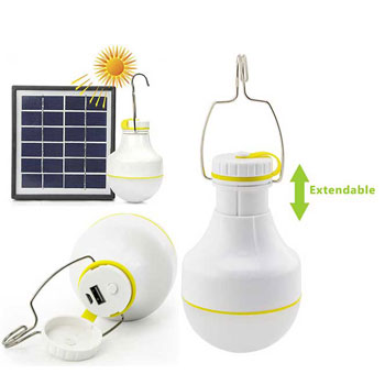 Commel solarna LED lampa sa power bankom 2 W C401-710-1