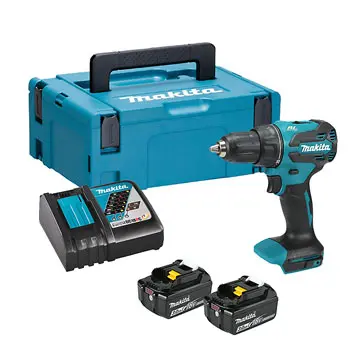 Makita DHP490RFJ akumulatorska udarna bušilica-odvijač 18V LXT, 65 Nm, 2x3,0 Ah Makita DHP490RFJ akumulatorska udarna bušilica-odvijač 18V LXT, 65 Nm, 2x3,0 Ah