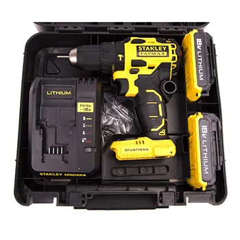 Stanley akumulatorska udarna bušilica odvijač FatMax 18V Brushless FMC627D2T Stanley akumulatorska udarna bušilica odvijač FatMax 18V Brushless FMC627D2T