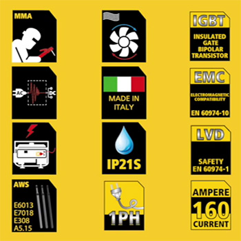 Stanley aparat za zavarivanje inverter MMA 160A WD160-3