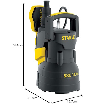 Stanley potopna pumpa za čistu vodu SXUP400PCE-2