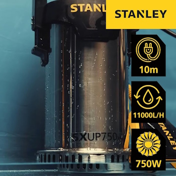 Stanley potopna pumpa za vodu od nerđajućeg čelika SXUP750XCE-3