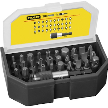 Stanley set bitova sa držačem 31/1 1-13-903 Stanley set bitova sa držačem 31/1 1-13-903