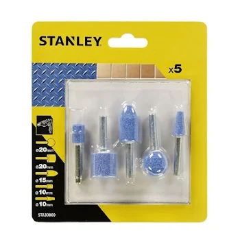 Stanley set kamena za metal i keramiku prečnik drške 6mm 5/1 STA30000-XJ Stanley set kamena za metal i keramiku prečnik drške 6mm 5/1 STA30000-XJ