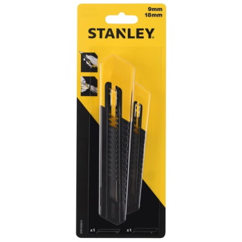 Stanley skalpel set 9mm i 18mm STHT10202-0 Stanley skalpel set 9mm i 18mm STHT10202-0
