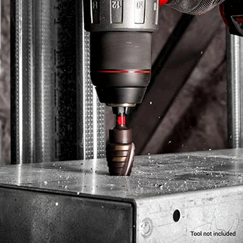 Milwaukee set stepenastih burgija Shockwave 48899266 Milwaukee set stepenastih burgija Shockwave 48899266