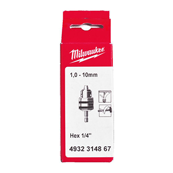 Milwaukee stezna glava 1-10mm 1/4″ Hex 4932314867 Milwaukee stezna glava 1-10mm 1/4″ Hex 4932314867