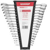 Gedore set vilasto-okastih ključeva 6-22mm, 17 delova R09105017