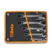 Beta set od 5 reverzibilnih ključeva sa čegrtaljkom dvostranim 195P/B5