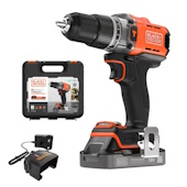 Black&Decker akumulatorska udarna bušilica 18V BCD383D1XK