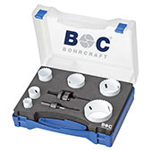 Bohrcraft set kruna Bi-Metal HSS-E (Co8%) Elektro 8-delni LS 6-E 19011430006