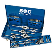 Bohrcraft set ureznica i nareznica M3-M12 sa okretačima i burgijama 44-delni GW12 60001410044