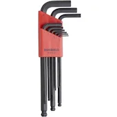 Bondhus set dugih imbus ključeva sa kugličnom glavom HEX 1.5-10.0 9/1 10999