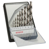 Bosch 10-delni Robust Line set burgija za metal HSS-G DIN 338 135° 2607010535