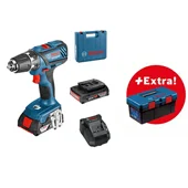 Bosch akumulatorska bušilica-odvrtač GSR 18-2-LI Plus Professional + POKLON Bosch kutija za alat PRO 0615990L29