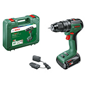 Bosch akumulatorska vibraciona bušilica-odvrtač UniversalImpact 18V-60 sa 18V 2.0 Ah akumulatorom i punjačem 06039D7101