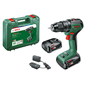 Bosch akumulatorska vibraciona bušilica-odvrtač UniversalImpact 18V-60 sa 2x 18V 2.0 Ah akumulatora i punjačem 06039D7102