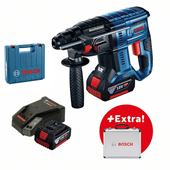 Bosch elektro-pneumatski čekić za bušenje GBH 180-LI Professional + POKLON Bosch 11-delni SDS plus set pribora u koferu 0615990L2R