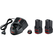 Bosch početni set Starter set 2 x GBA 12V 2.0Ah + GAL 1230 CV Professional 1600A002X1