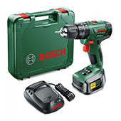 Bosch akumulatorska dvobrzinska vibraciona bušilica-odvrtač litijum-jonska PSB 1800 LI-2 06039A3320