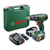  Bosch akumulatorska dvobrzinska vibraciona bušilica-odvrtač litijum-jonska PSB 1800 LI-2 06039A3321