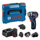 Bosch akumulatorska bušilica - odvrtač GSR 12V-32 FC 2x2.0Ah + set nastavaka + L-BOXX 06019N7101