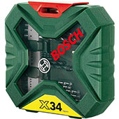 Bosch  34-delni X-Line Classic set burgija i bitova odvrtača 2607010608