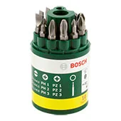 Bosch 10-delni set bitova odvrtača 2607019454