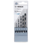Bosch 5-delni set HSS spiralnih burgija za metal PointTeQ sa HEX prihvatom 2607002824