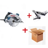 Bosch ručna kružna testera GKS 190 Professional + SwissPeak višenamenski alat + POKLON Chamlang duboke cipele 0615990L0B