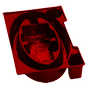 Bosch ulošci za čuvanje alata Inlay for GOS 12 V-LI Professional 1600A002VP