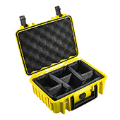 B&W International kofer za alat outdoor sa sunđerastim pregradama, žuti 1000/Y/RPD