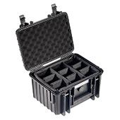 B&W International kofer za alat outdoor sa sunđerastim pregradama, crni 2000/B/RPD