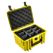 B&W International kofer za alat outdoor sa sunđerastim pregradama, žuti 2000/Y/RPD