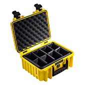 B&W International kofer za alat outdoor sa sunđerastim pregradama, žuti 3000/Y/RPD