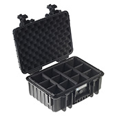 B&W International kofer za alat outdoor sa sunđerastim pregradama, crni 4000/B/RPD