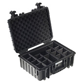 B&W International kofer za alat outdoor sa sunđerastim pregradama, crni 5000/B/RPD