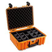 B&W International kofer za alat outdoor sa sunđerastim pregradama, narandžasti 5000/O/RPD