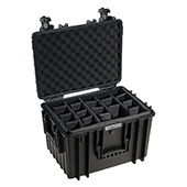 B&W International kofer za alat outdoor sa sunđerastim pregradama, crni 5500/B/RPD