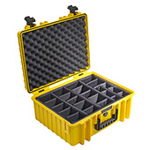 B&W International kofer za alat outdoor sa sunđerastim pregradama, žuti 6000/Y/RPD