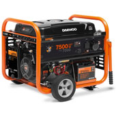 Daewoo benzinski generator 6/6.3 kW, električni start GD7000E