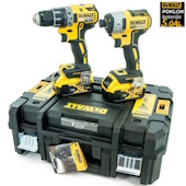 DeWalt set akumulatorskih bušilica DCK268P2T (DCD791 + DCF887 + 2 x baterija 18V/5Ah + punjač + kofer)