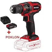 Einhell akumulatorska bušilica – šrafilica Power X-Change TC-CD 18/35 Li - Solo 4513927 + Poklon Einhell starter kit Power X-Change 18V 2.5Ah