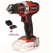 Einhell akumulatorska bušilica TE-CD 18/40 Li 4513925 + POKLON Einhell starter kit Power X-Change 18V 2.5Ah 4512097